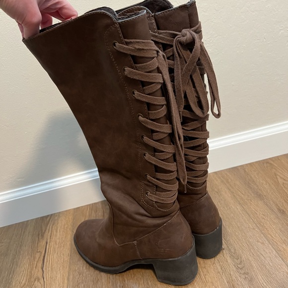 Rocket Dog Lace Back Boots - Picture 6 of 8